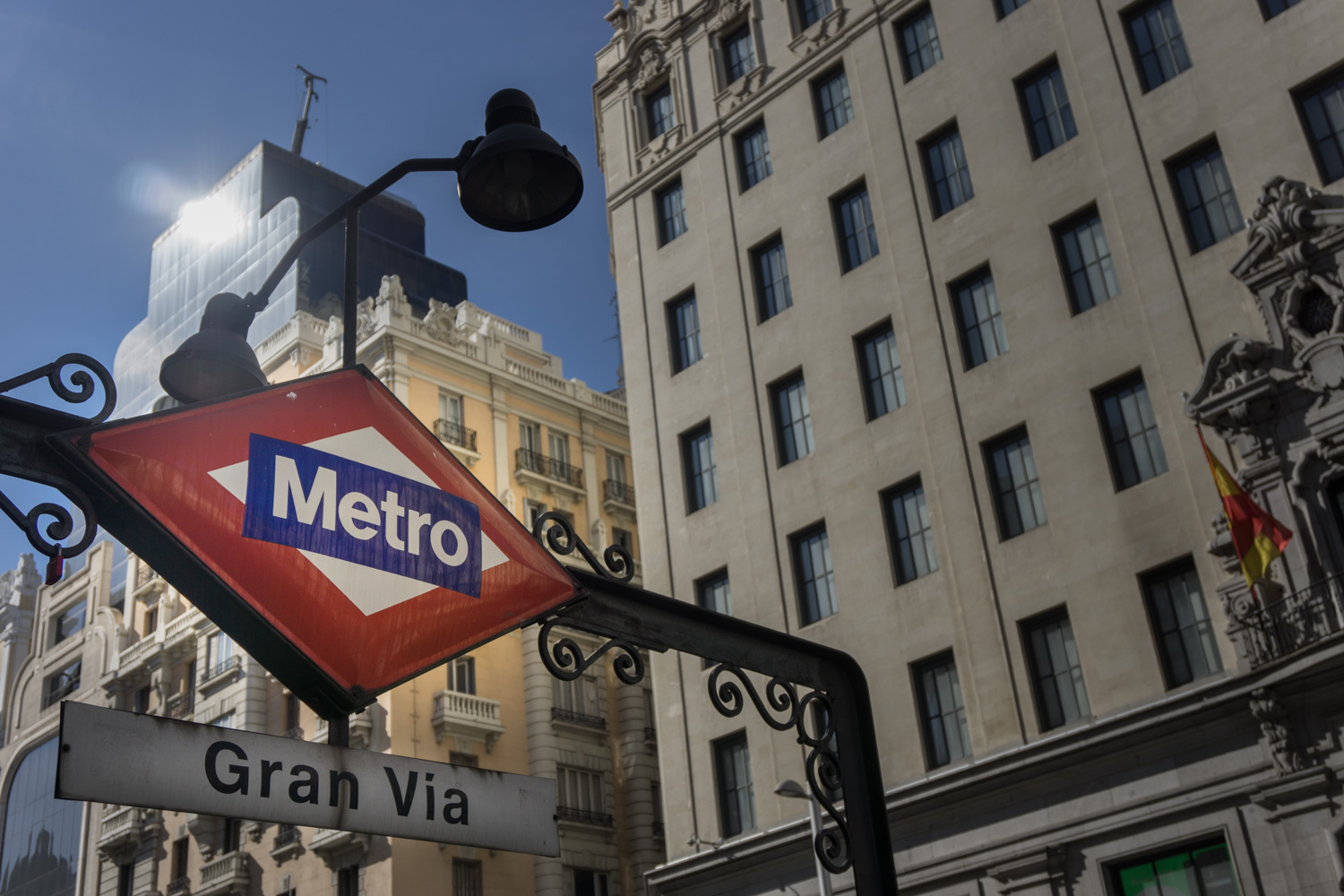 Metro in Madrid