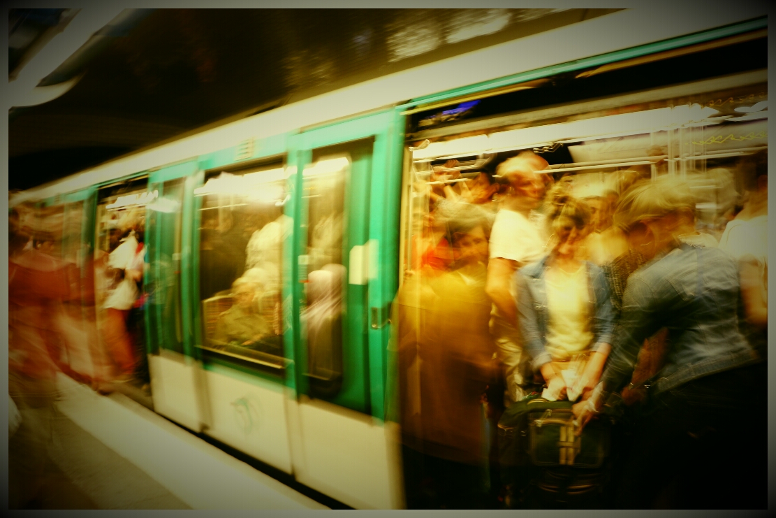 Metro in motion