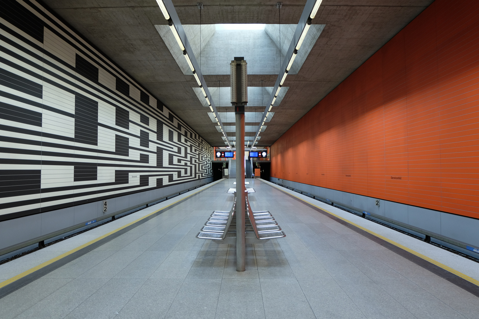 Metro in Munich: Oberwiesenfeld