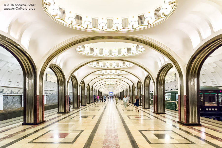 Metro Moskau (Mayakovskaya)