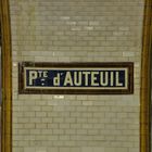 Metro Pte. d'Auteuil