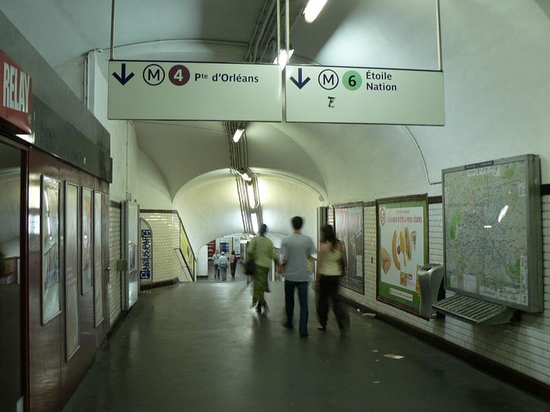 Metro Richtung Eiffelturm