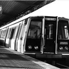 Metro Silver Line Train Departs Spring Hill Station