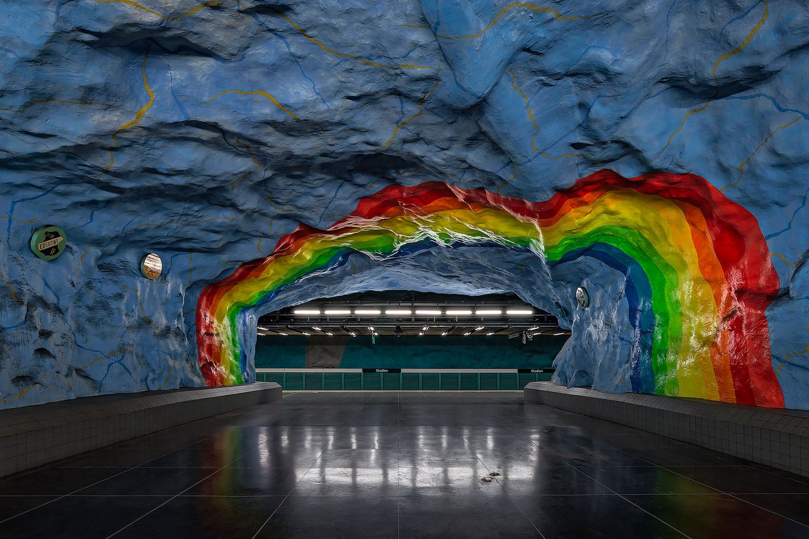 Metro Stadion Foto & Bild | architektur, the underground, schweden