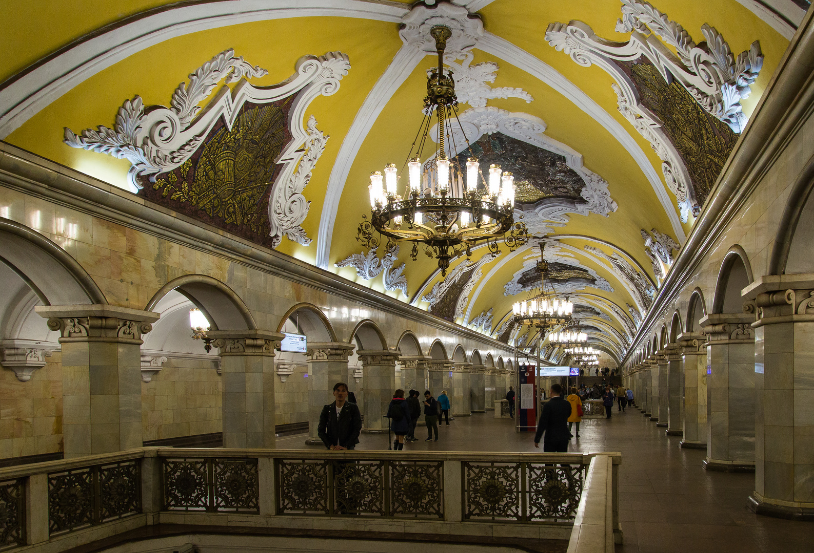 Metro-Station Komsomolskaya