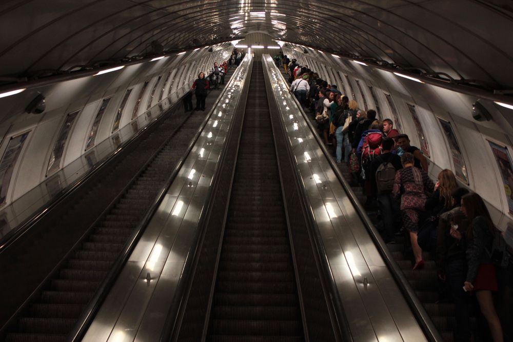 Metro Station Namesti Miru (Freidensplatz)