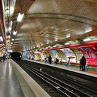 metro station paris