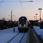 Metronom: Ankunft in Uelzen, aus Göttingen...