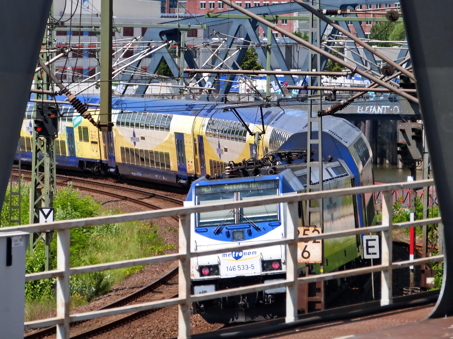 Metronom im Durchblick