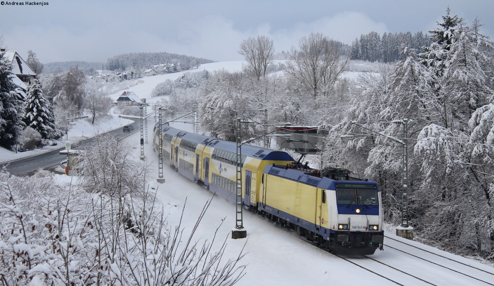 Metronom im Schwarzwaldschnee...