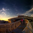 Metropol Parasol bei Sonnenuntergang