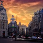 "Metropolis at Sunset" Madrid/ Spain