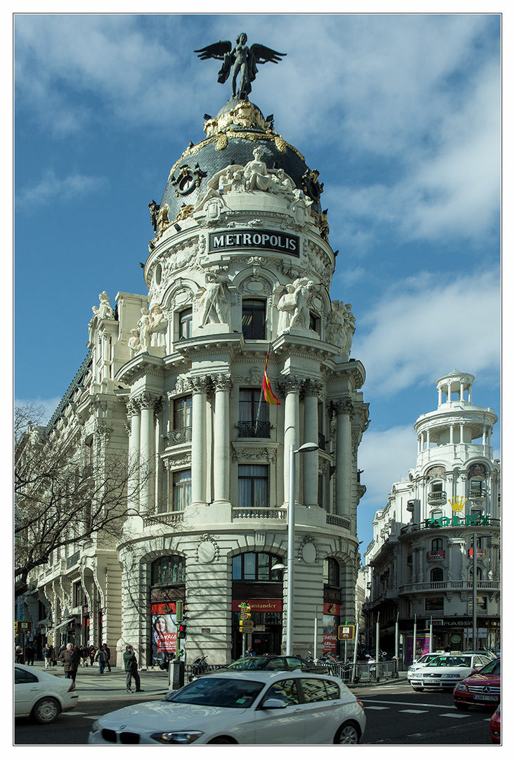 Metropolis-Haus in Madrid