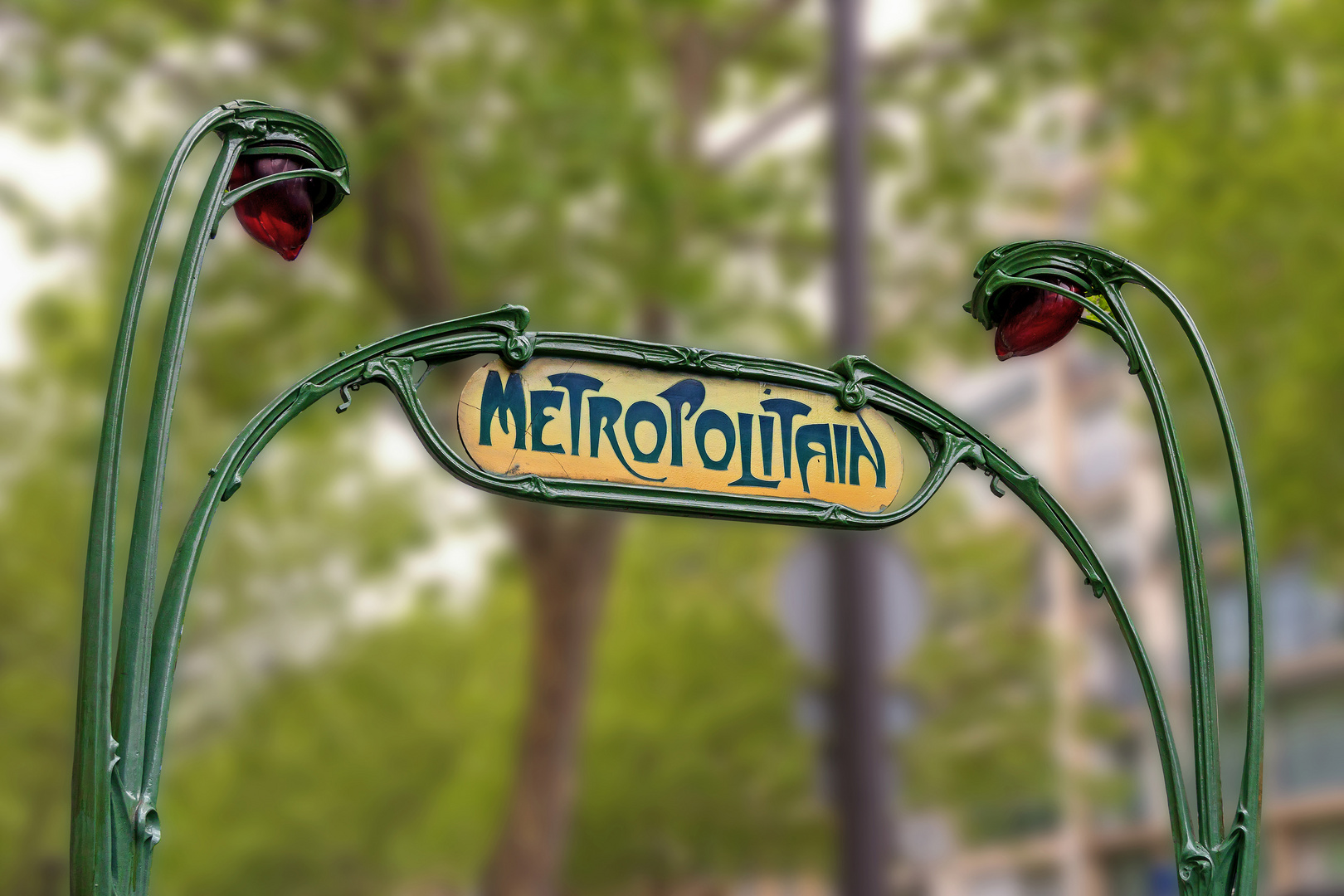 Metropolitain - Eingang Metro, Paris