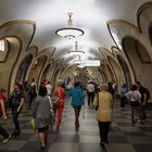 Metrostation in Moskau