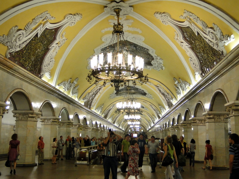 Metrostation /Moskau
