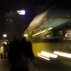 Metrotram und Weltzeituhr