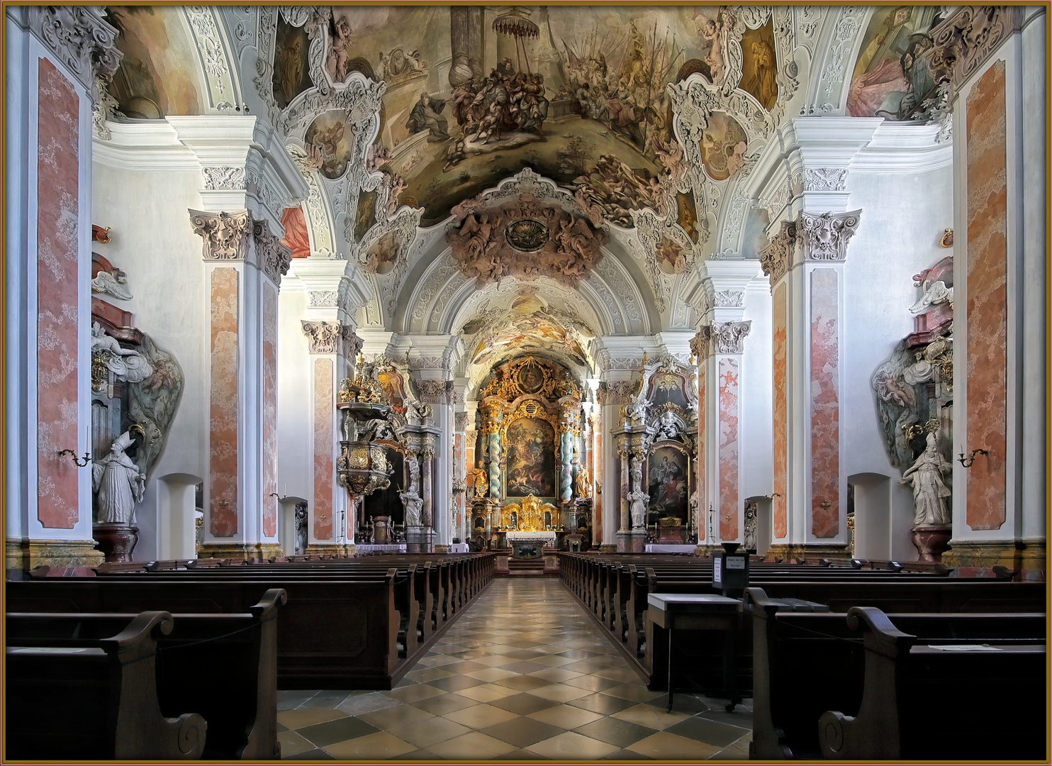 Metten - Klosterkirche St. Michael