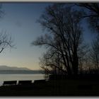 Mettnau am Bodensee im Januar