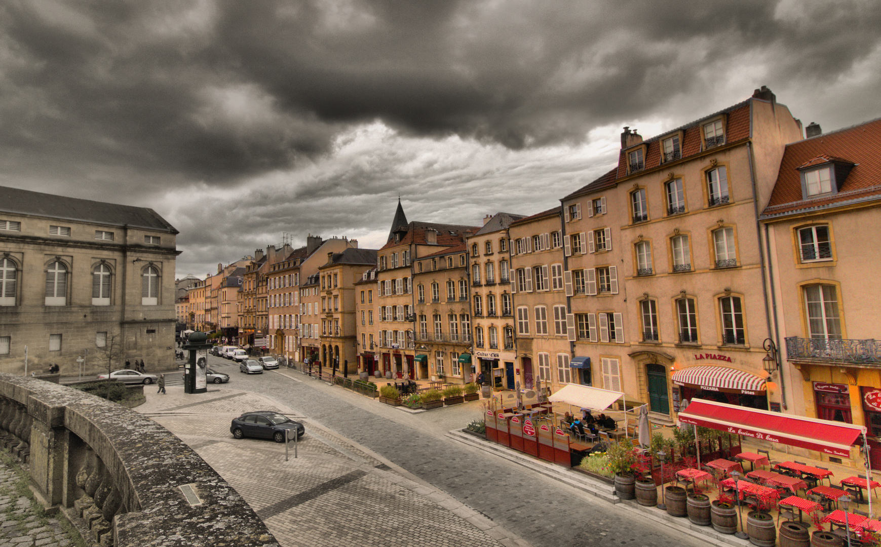 Metz Behind the Cathedrale