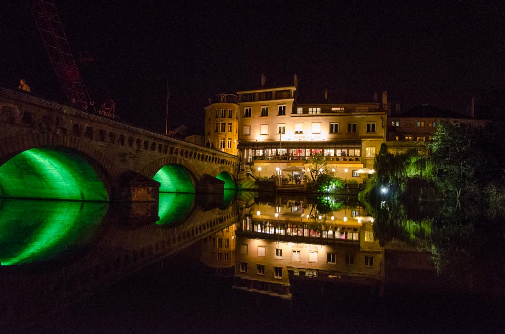 Metz bei Nacht