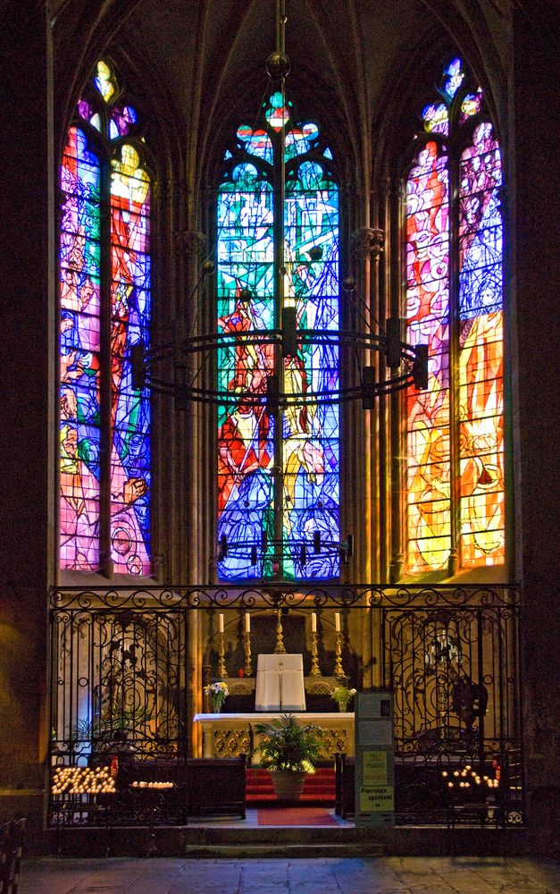 Metz, Seitenkapelle im Dom