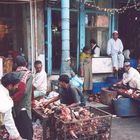 Metzgerei in Old Delhi - Chandni Chowk