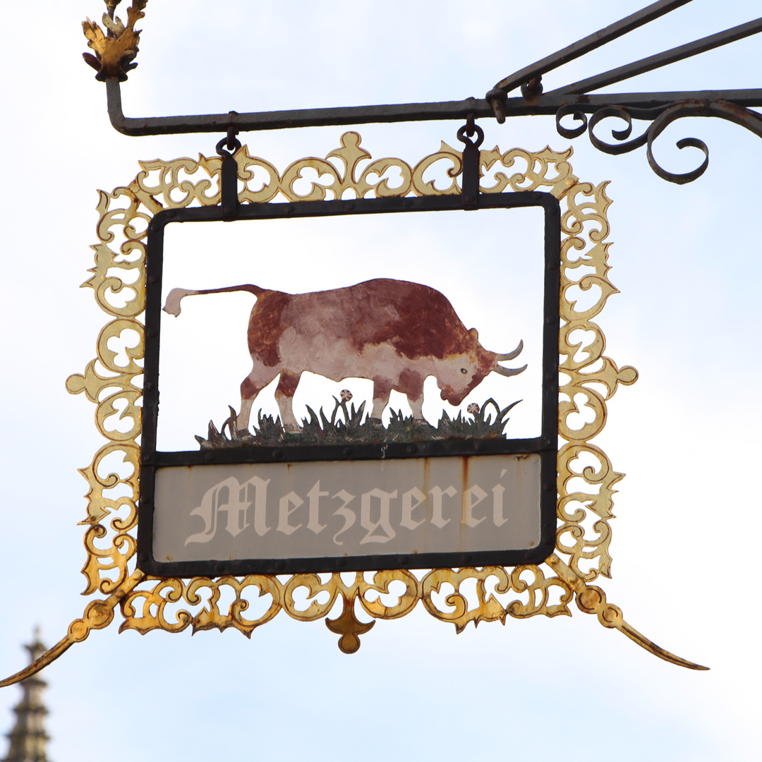 Metzgerei in Rothenburg odT