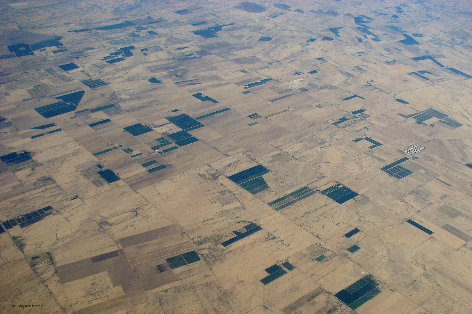 Mexican Landscape from 12 000 meters