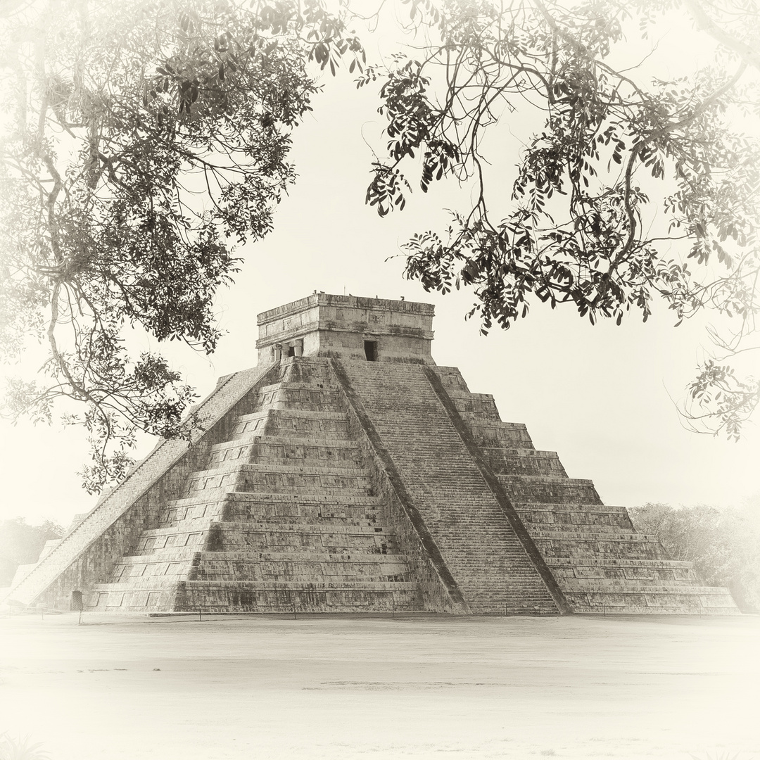 Mexico, Chichen Itza, Pyramide Kukulcan