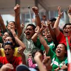 Mexico - congratulacion para el 3:1 contra Kroatien en Brasil