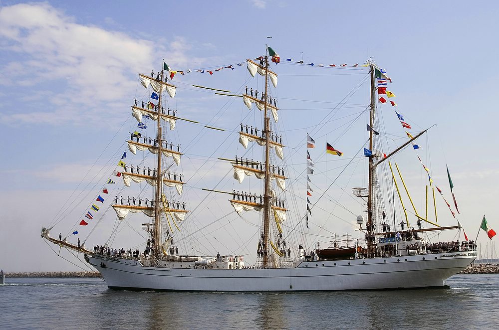 Mexikanische Segelschulschiff "Cuauhtemoc"