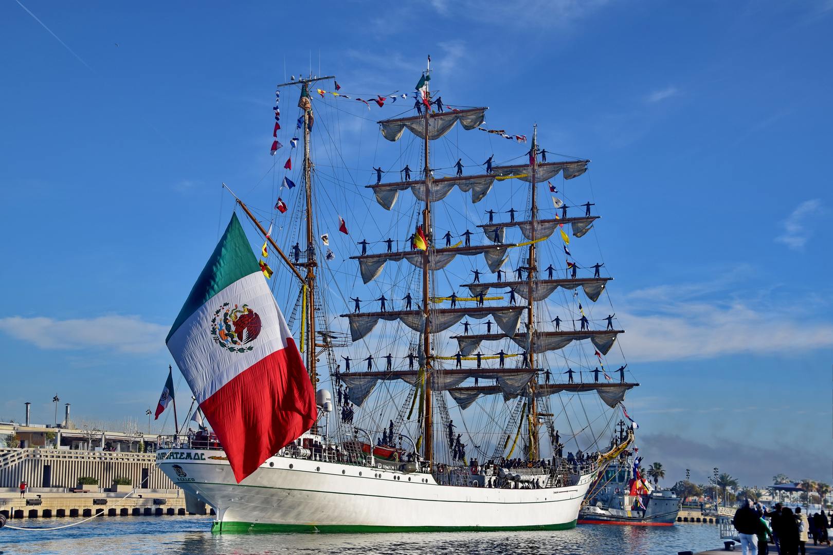 Mexikanisches Segelschulschiff "Cuauhtémoc"