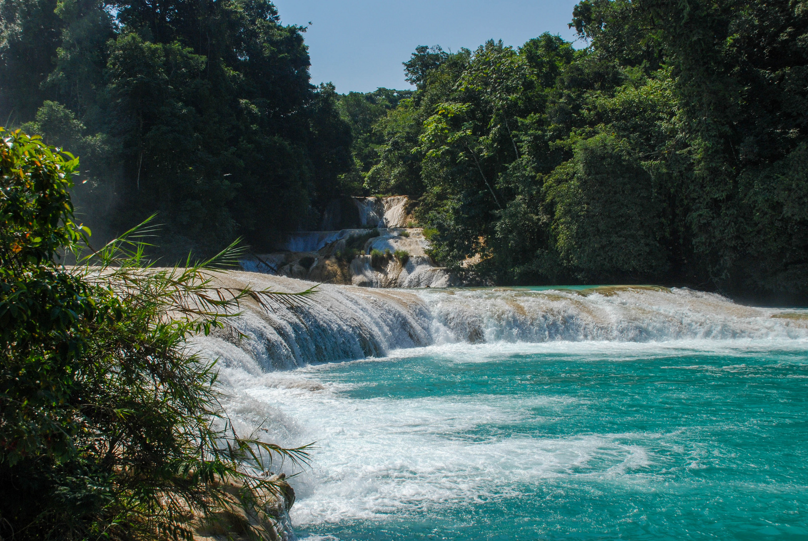 Mexiko, Cascadas de Agua Azul