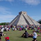 Mexique :  Chichen Itza, le 22 mars 2016 :Equinoxe de printemps....