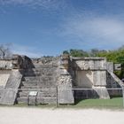 Mexique : Chichen Itza - Plate forme des aigles et des jaguars