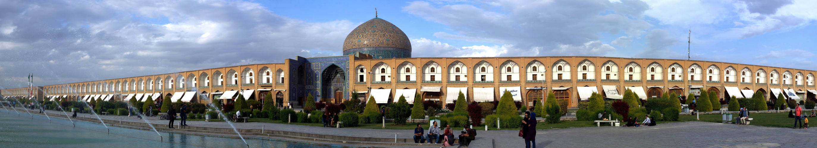 Meydan in Isfahan bei Tag