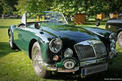 MG A im Grünen - Oldies im Park