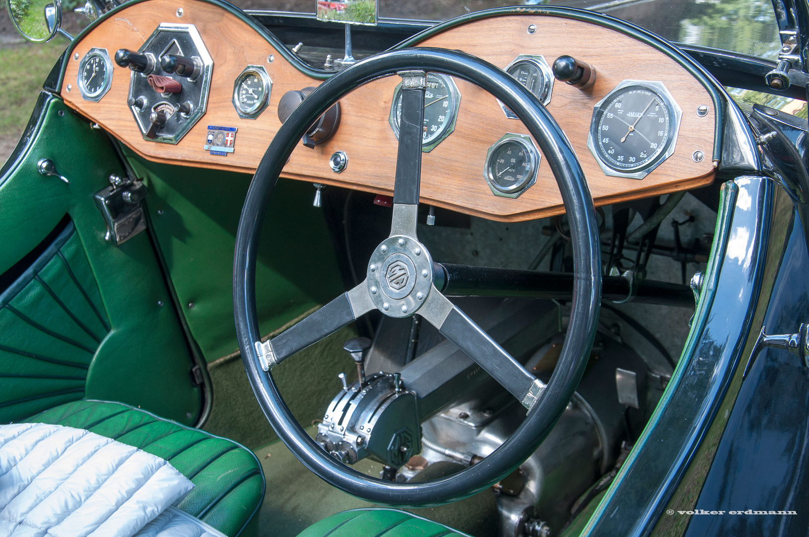 MG Cabriolet Cockpit