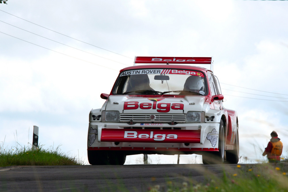 MG Metro 6R4 bei der Eifel-Rallye 08