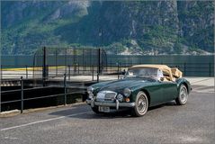 MG-Norwegen Ralleye bei Eidfjord