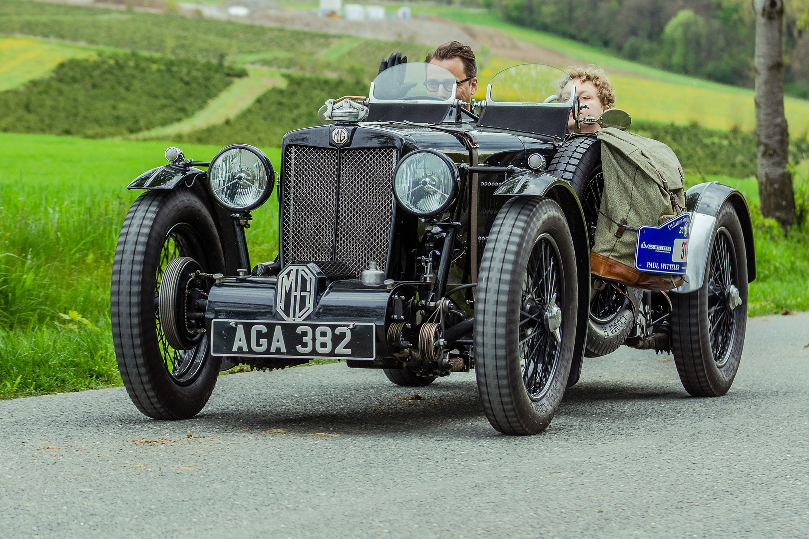 MG  Oldtimer Sauerland Rundfahrt 2017