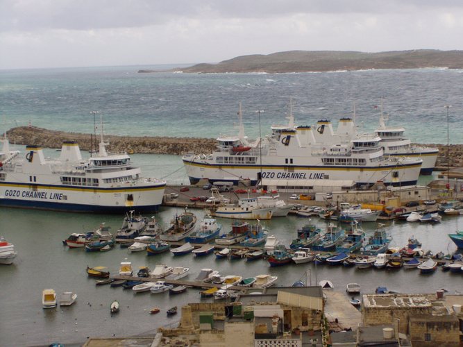 Mgarr Harbour in gozo