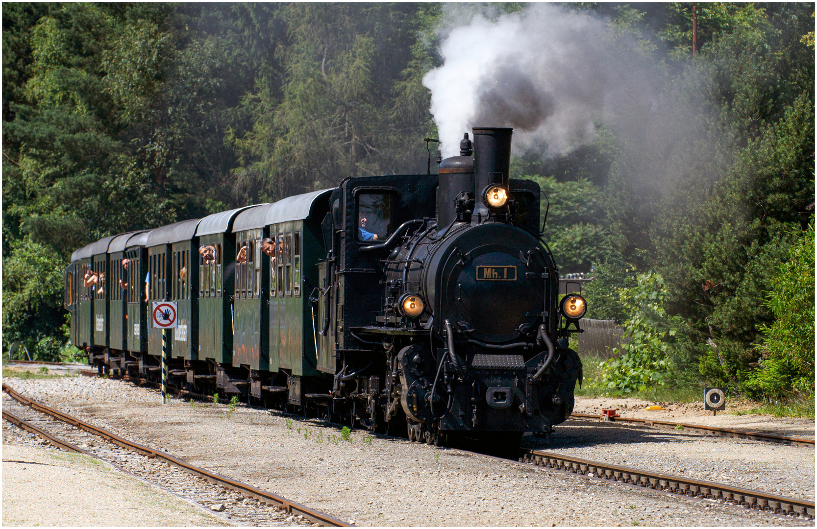 Mh.1 im Bahnhof