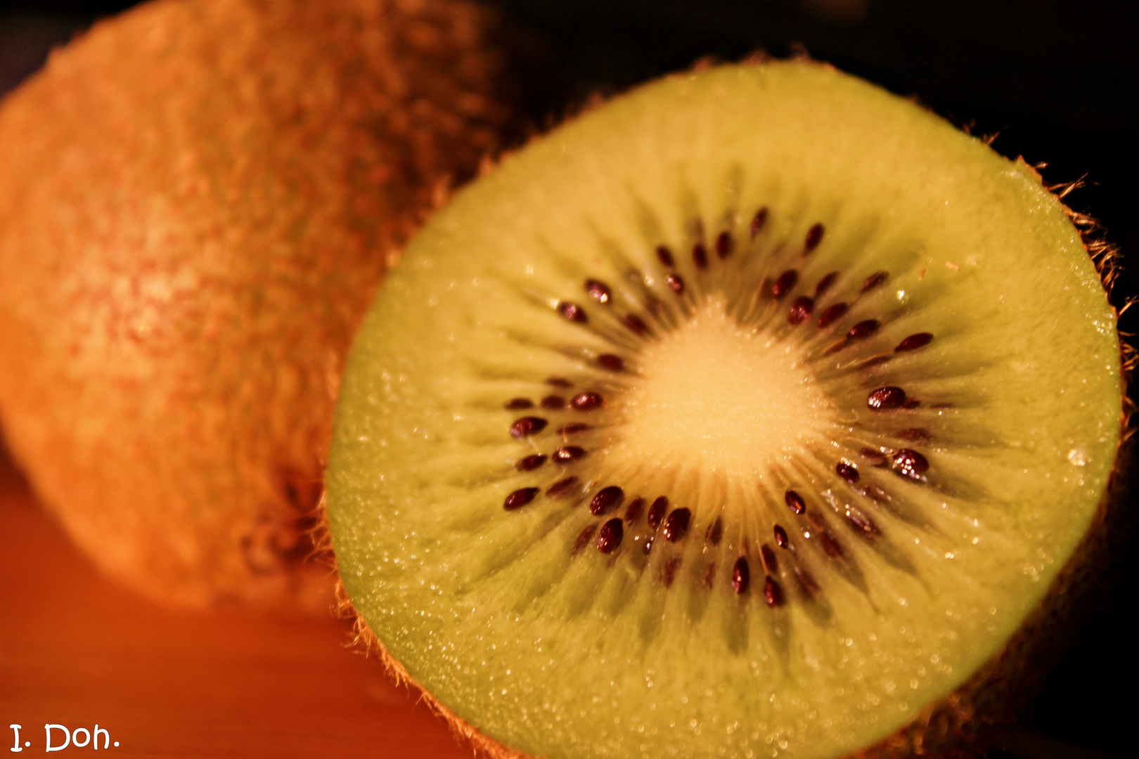 mhmmm... lecker... Kiwi...