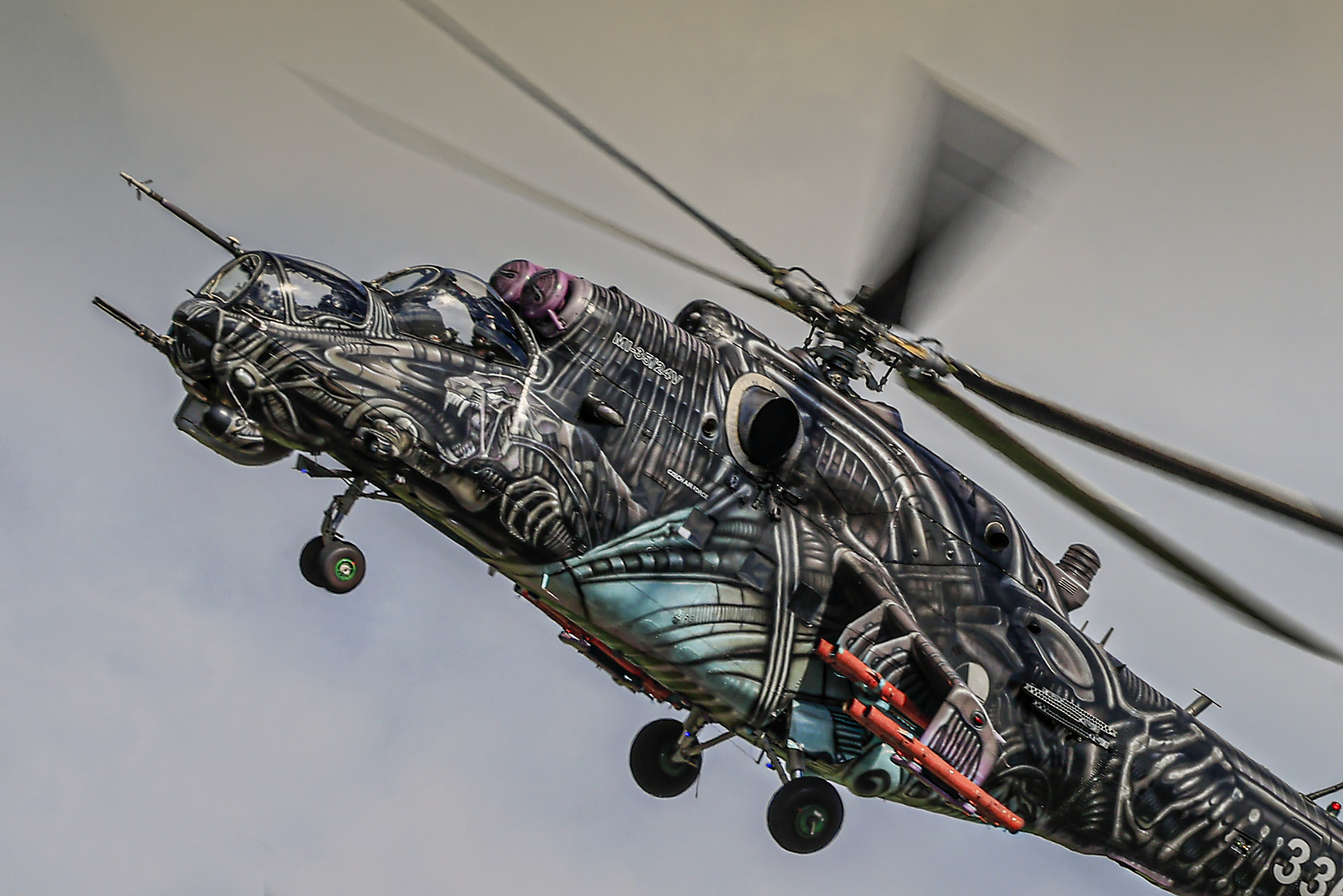 MI-24 "Alien Helicopter"