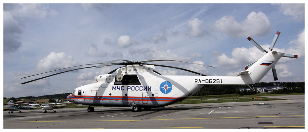 MI 26 Russischer Riesenhubschrauber