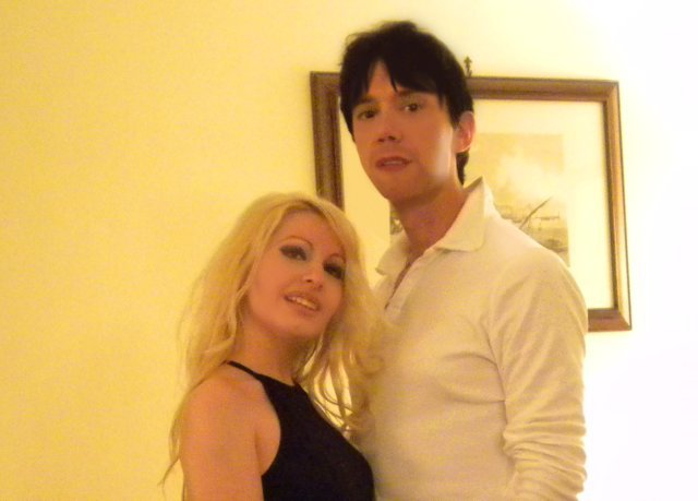 Mi amiga Laura y su esposo Merlino Di Camelot, Pescara, Italia