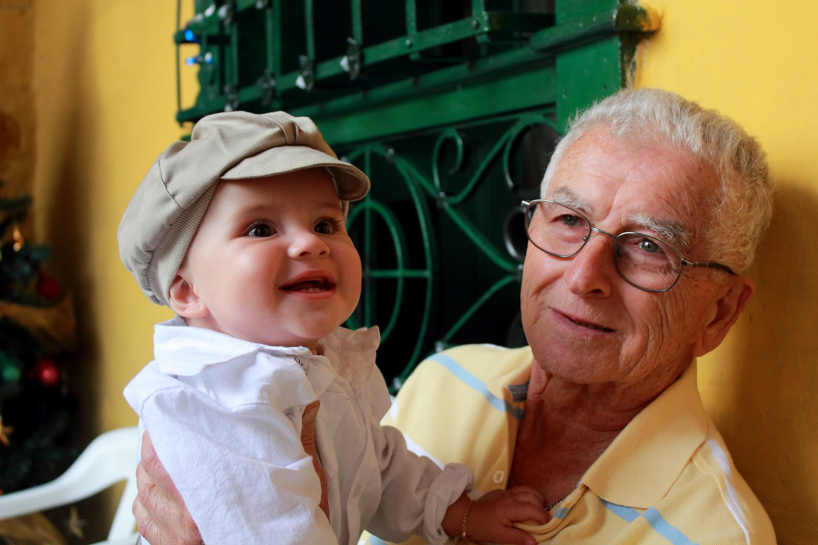 Mi Bisabuelo y yo.