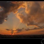 Mi cielo al atardecer